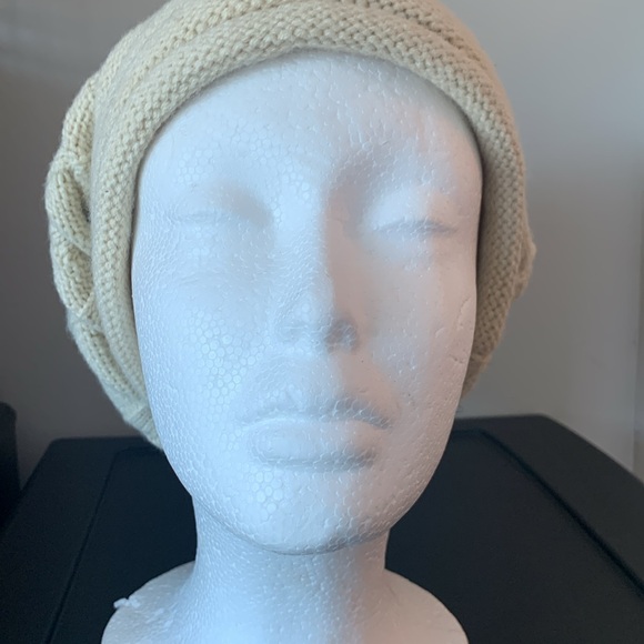 Beige Beanie Hat - Picture 4 of 6
